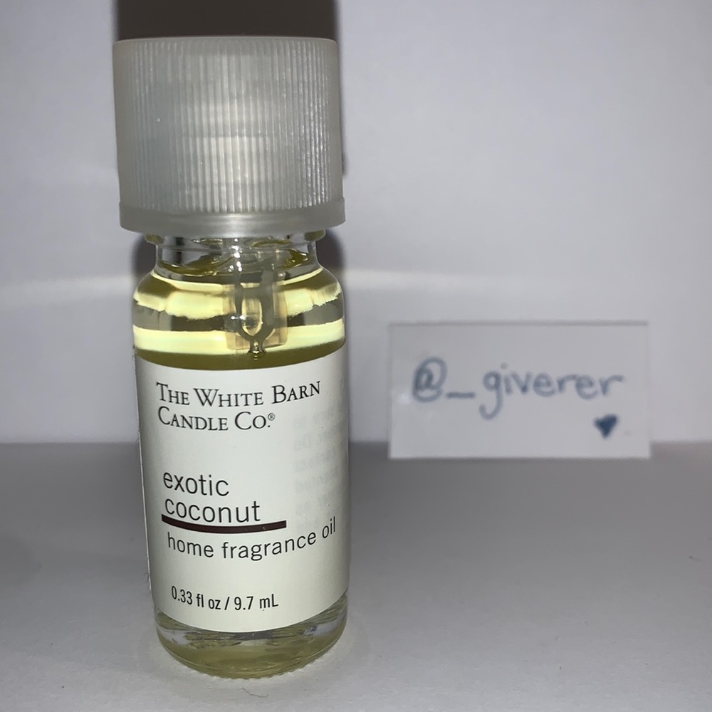 Exotic Coconut 🥥 Home Fragrance Oil